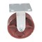 Vestil Cast Iron/Steel Rigid Caster 6 In. Diameter x 2 In. Width 2000 Lb. Capacity Maroon CST-VE-6X2DS-R - alternate 5